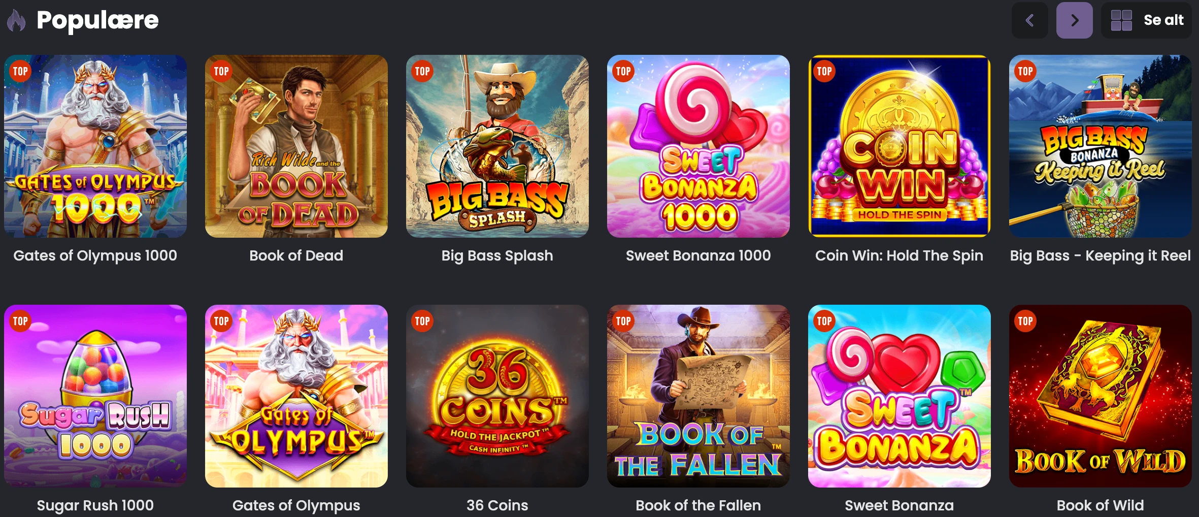 Spinline spillutvalg